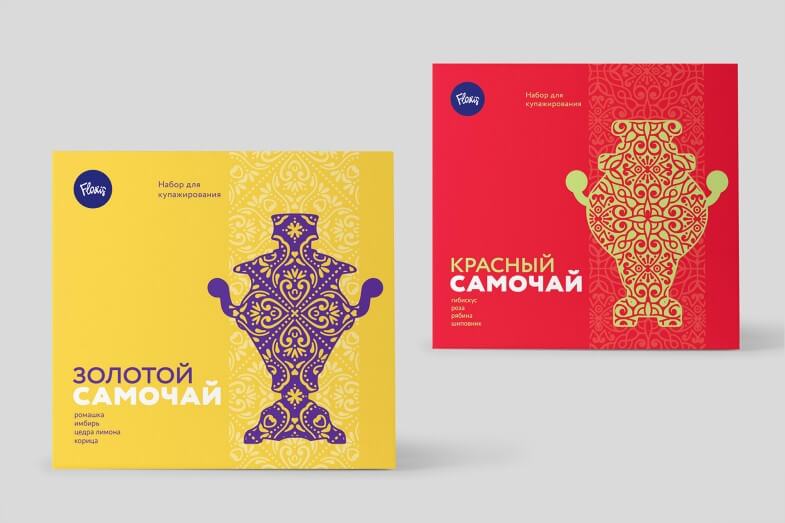 Floris - Упаковка набора для купажирования травяного чая