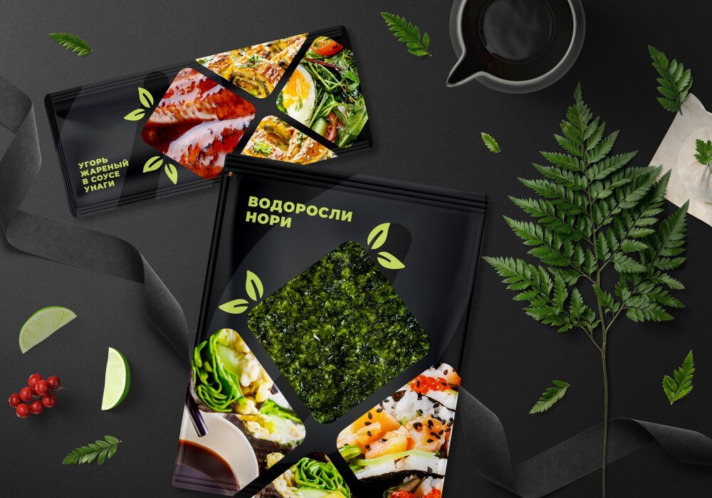 GOOD FISH - Упаковка линейки морепродуктов