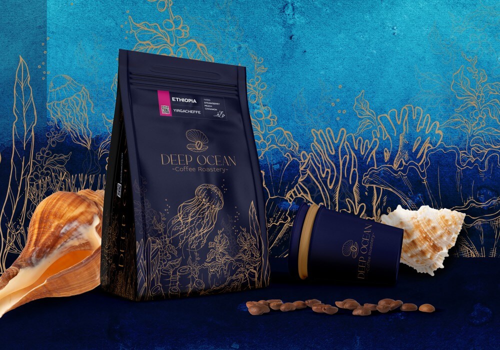 Deep Ocean Roastery - Упаковка кофе