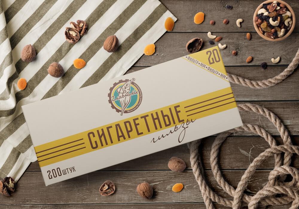 Главтабак - Упаковка сигаретных гильз