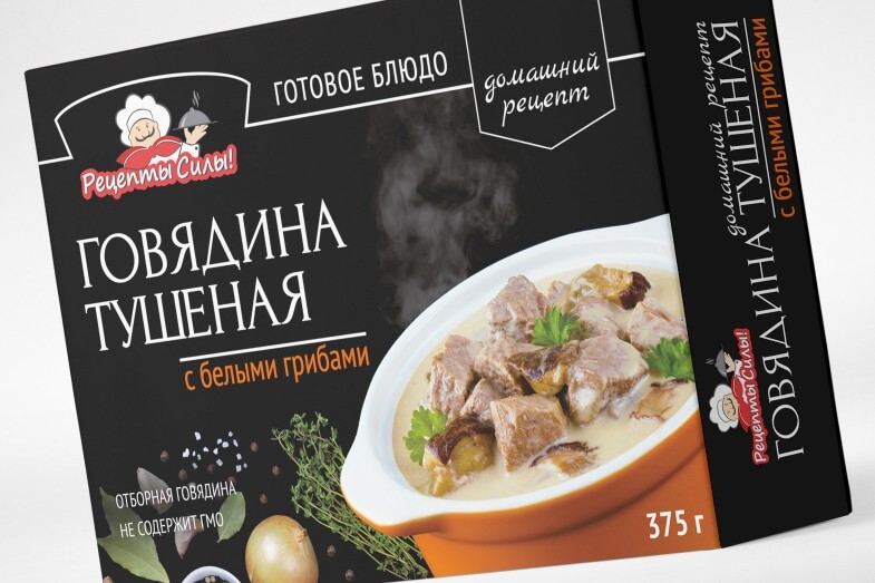 Рецепты Силы - Упаковка готовых блюд