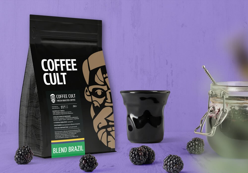 Coffee Cult - Упаковка кофе