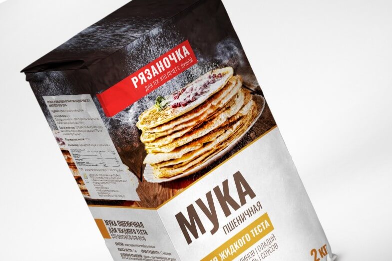 Рязаночка - Упаковка муки
